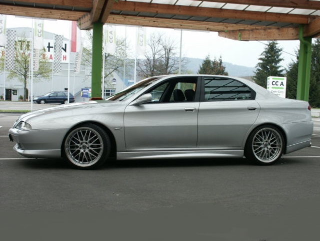 Helvetia Spoiler Alfa Romeo 166 Minigonne Sportive